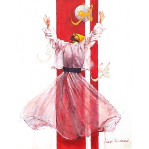 Abdul Hameed, 18 x 24 inch, Acrylic on Canvas, Figurative Painting, AC-ADHD-029